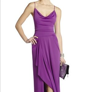 Backless Purple BCBGMAXAZARIA Dress (worn once!)